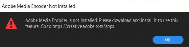 Extension is not installed